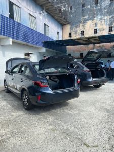 imperial honda homenagem aos taxistas da táxi comtas