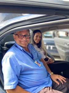 imperial honda homenagem aos taxistas da táxi comtas