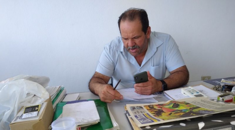 Presidente do SinditaxiPE, Flávio Fortunato - Foto: Daniel Júnior